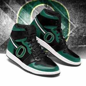 Oregon Ducks NCAA Air Jordan 1 Sport Custom Sneakers