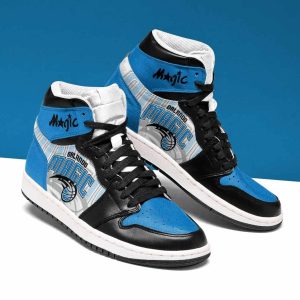 Orlando Magic Basketball Team Air Jordan 1 Sport Custom Sneakers JDH1985
