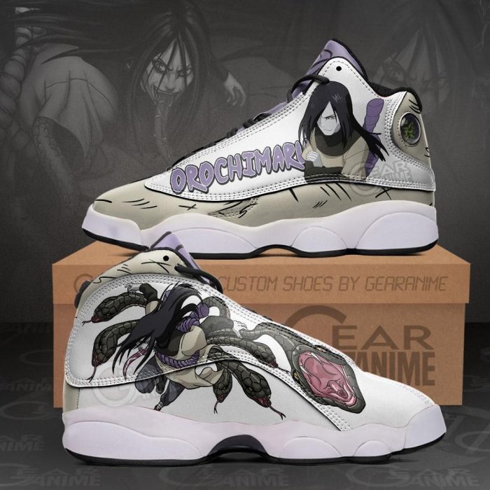 Orochimaru Jordan 13 Sneakers Naruto Custom Anime Shoes