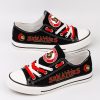 Ottawa Senators NHL Hockey 2 Gift For Fans Low Top Custom Canvas Shoes