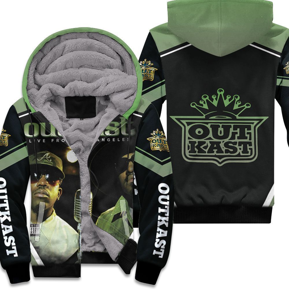 Outkast-Live-From-Los-Angeles-Unisex-Fleece-Hoodie Outkast Live From Los Angeles Unisex Fleece Hoodie