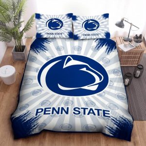 Penn State Nittany Lions Duvet Cover Pillowcase Bedding Set BS1942