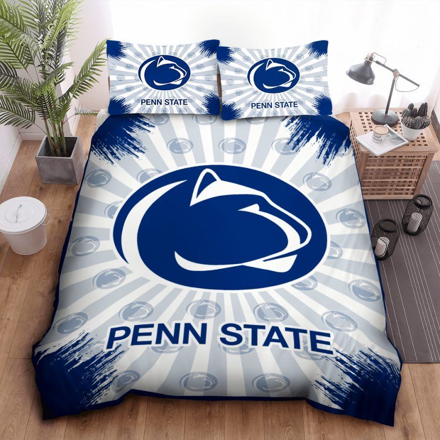 Penn-State-Nittany-Lions-Duvet-Cover-Pillowcase-Bedding-Set Penn State Nittany Lions Duvet Cover Pillowcase Bedding Set