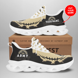 Personalized Army Black Knights Max Soul Shoes For Fan MSS0452