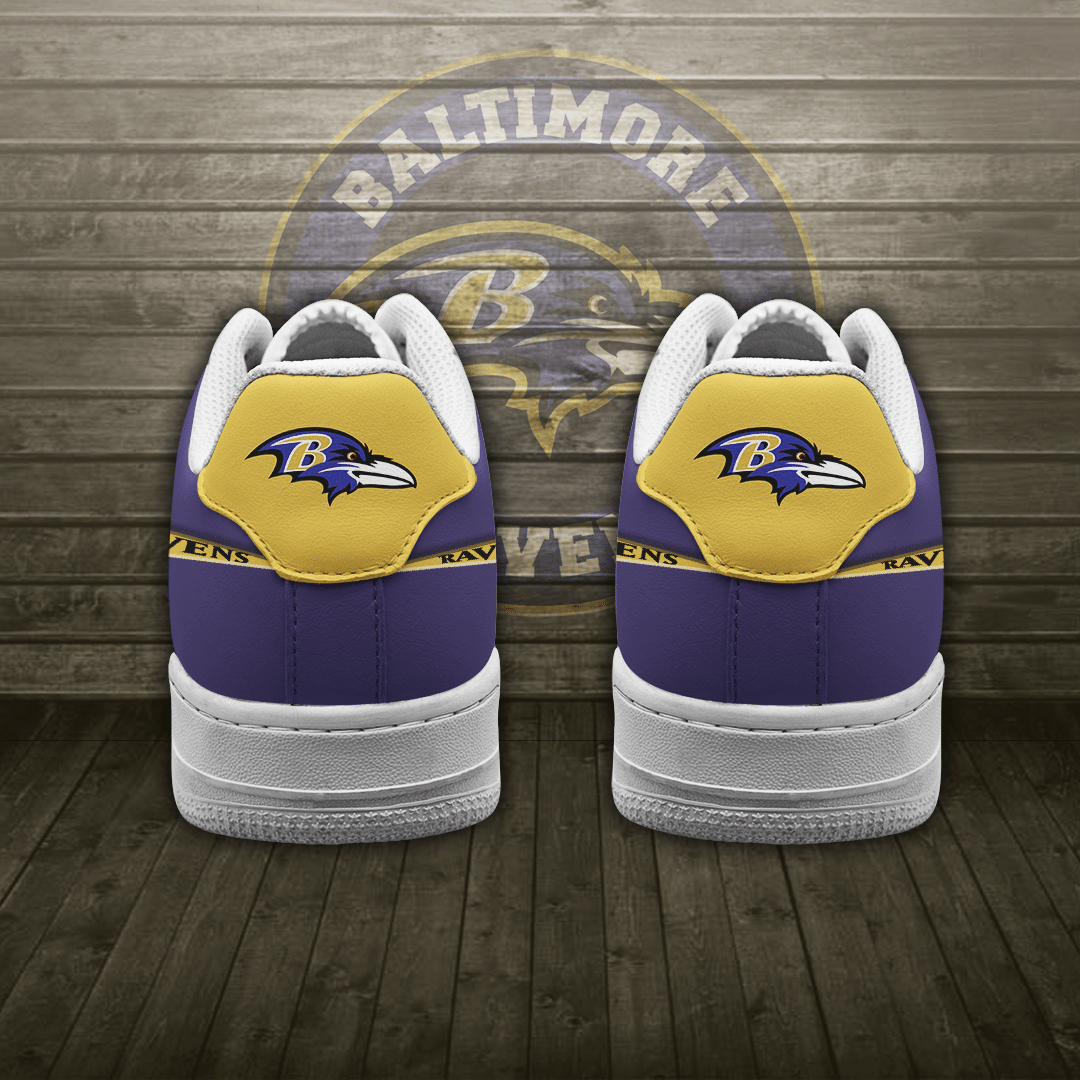 Personalized-Baltimore-Ravens-Air-Force-Sneaker-Custom-For-Fan-3