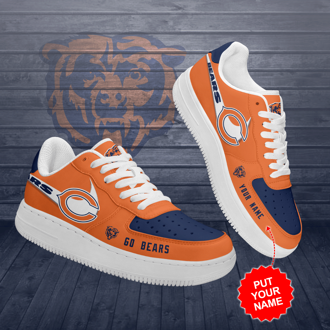 Personalized-Chicago-Bears-Air-Force-Sneaker-Custom-For-Fan-1