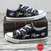 Personalized Columbus Blue Jackets NHL Hockey Gift For Fans Low Top Custom Canvas Shoes