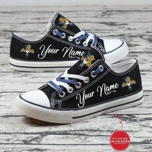 Personalized Florida Panthers NHL Hockey Gift For Fans Low Top Custom Canvas Shoes