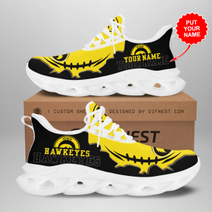 Personalized Iowa Hawkeyes Max Soul Shoes For Fan MSS0506
