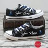 Personalized Kansas City Royals MLB Baseball Gift For Fans Low Top Custom Canvas Shoes