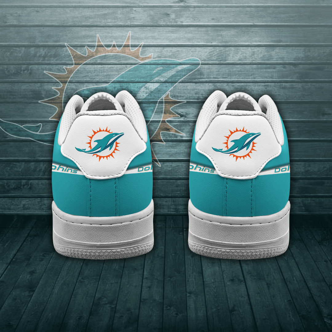 Personalized-Miami-Dolphins-Air-Force-Sneaker-Custom-For-Fan-3