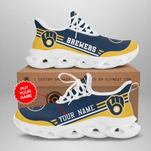 Personalized Milwaukee Brewers Max Soul Shoes For Fan