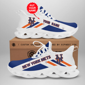 Personalized New York Mets Max Soul Shoes For Fan