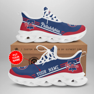 Personalized Philadelphia Phillies Max Soul Shoes For Fan