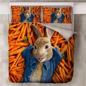 Peter Rabbit #1 Duvet Cover Pillowcase Bedding Set Home Decor BS1749
