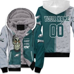 Philadelphia Eagles Camouflage Veteran Personalized Unisex Fleece Hoodie