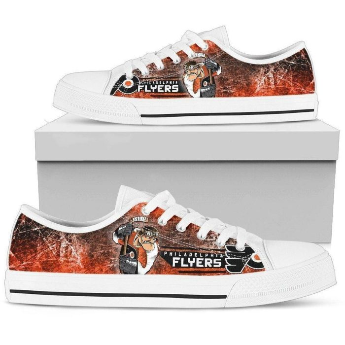 Philadelphia Flyers NHL Hockey 5 Low Top Sneakers Low Top Shoes