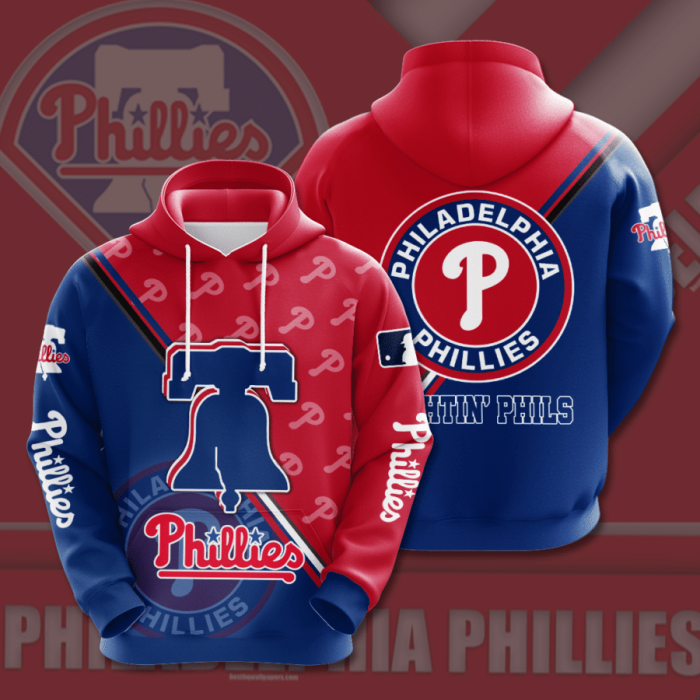 Philadelphia Phillies 3D Hoodie