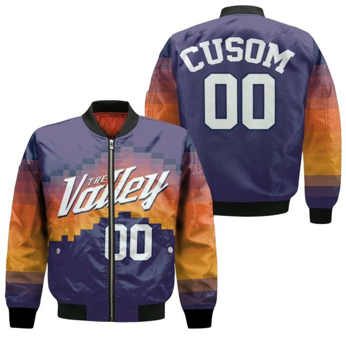 Phoenix Suns 2020 NBA New Arrival Personalized Bomber Jacket