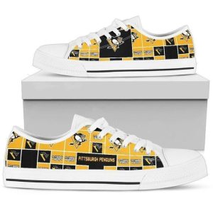 Pittsburgh Penguins NHL Hockey 1 Low Top Sneakers Low Top Shoes