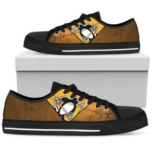 Pittsburgh Penguins NHL Hockey 10 Low Top Sneakers Low Top Shoes