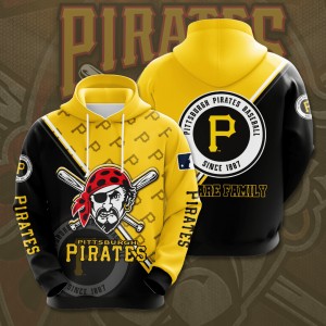 Pittsburgh Pirates 3D Hoodie