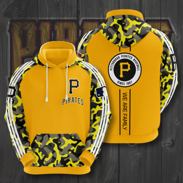 Pittsburgh Pirates 3D Hoodie