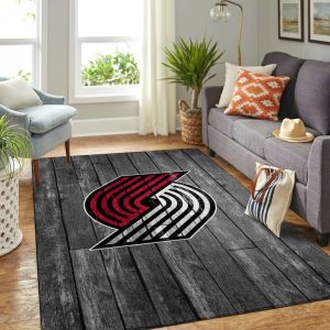 Portland Trail Blazers NBA 10 Area Rug Living Room And Bed Room Rug