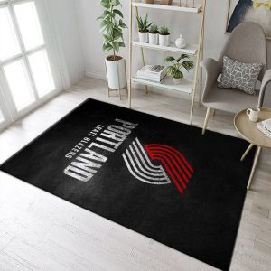 Portland Trail Blazers NBA 2 Area Rug Living Room And Bed Room Rug