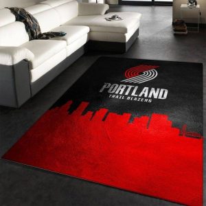 Portland Trail Blazers NBA 3 Area Rug Living Room And Bed Room Rug