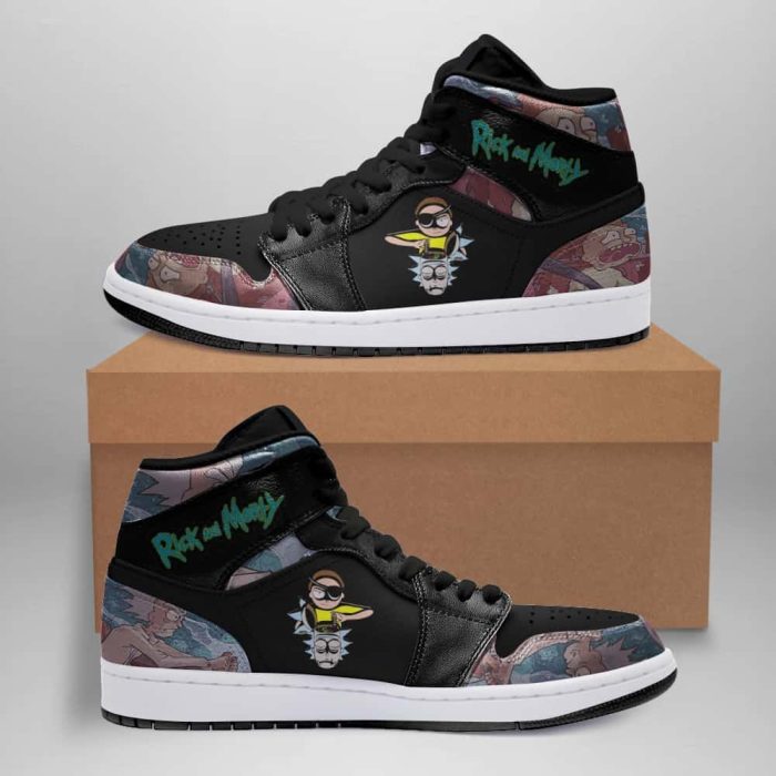 Rick And Morty 122 Air Jordan 1 Sport Custom Sneakers