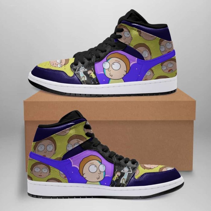 Rick And Morty 163 Air Jordan 1 Sport Custom Sneakers