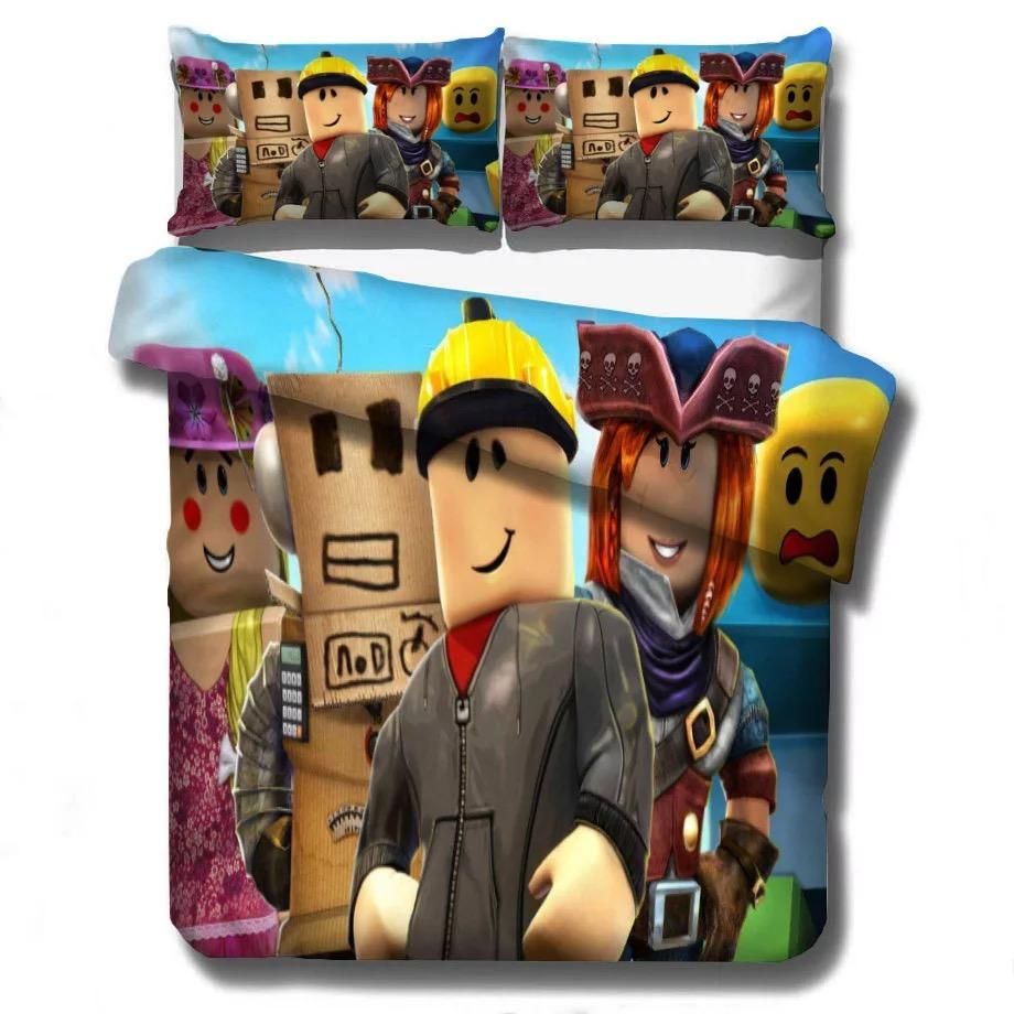 Roblox-9-Duvet-Cover-Pillowcase-Bedding-Set-Home-Decor Roblox #9 Duvet Cover Pillowcase Bedding Set Home Decor