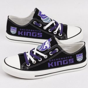 Sacramento Kings NBA Basketball Gift For Fans Low Top Custom Canvas Shoes