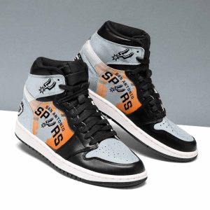 San Antonio Spurs Air Jordan 1 Sport Custom Sneakers