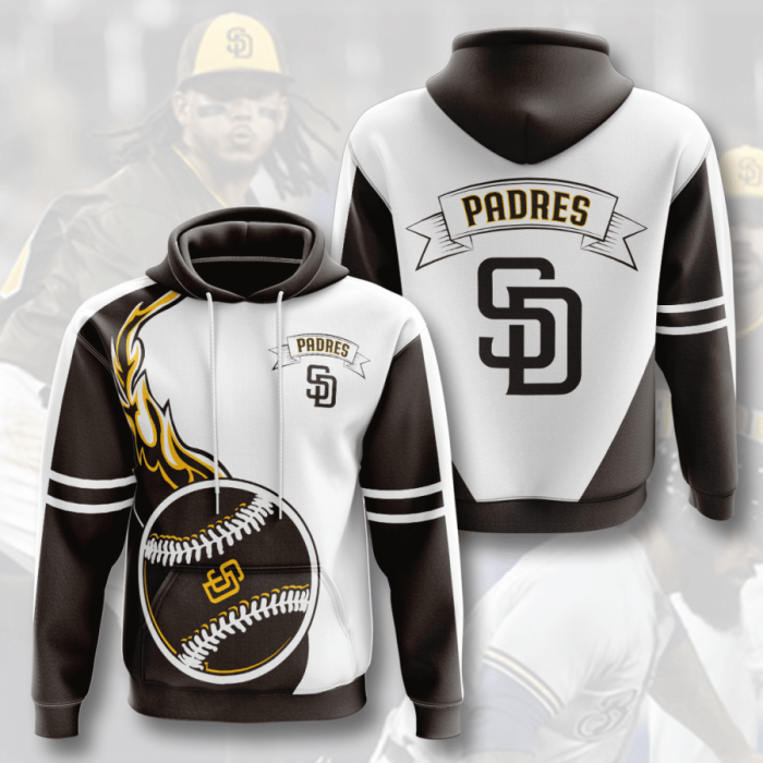 San Diego Padres 3D Hoodie