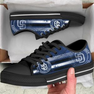 San Diego Padres Mlb Baseball Low Top Sneakers Low Top Shoes