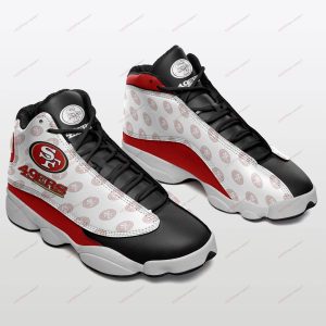 San Francisco 49Ers Air Jordan 13 Custom Sneakers Football Team Sneakers