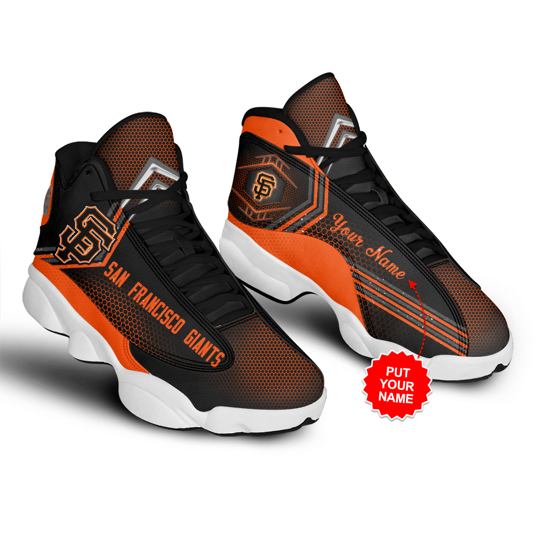 San-Francisco-Giants-MenS-Jordan-13-Custom-Name-Personalized-Shoes-1