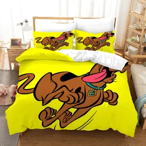 Scooby Doo #20 Duvet Cover Pillowcase Bedding Set Home Bedroom Decor BS1217