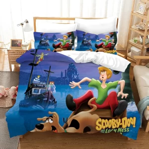 Scooby Doo #22 Duvet Cover Pillowcase Bedding Set Home Bedroom Decor BS0037