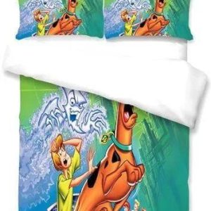 Scooby Doo #7 Duvet Cover Pillowcase Bedding Set Home Bedroom Decor BS1180