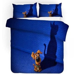 Scooby Doo #9 Duvet Cover Pillowcase Bedding Set Home Bedroom Decor BS0738