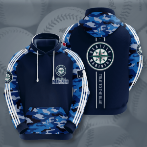 Seattle Mariners 3D Hoodie