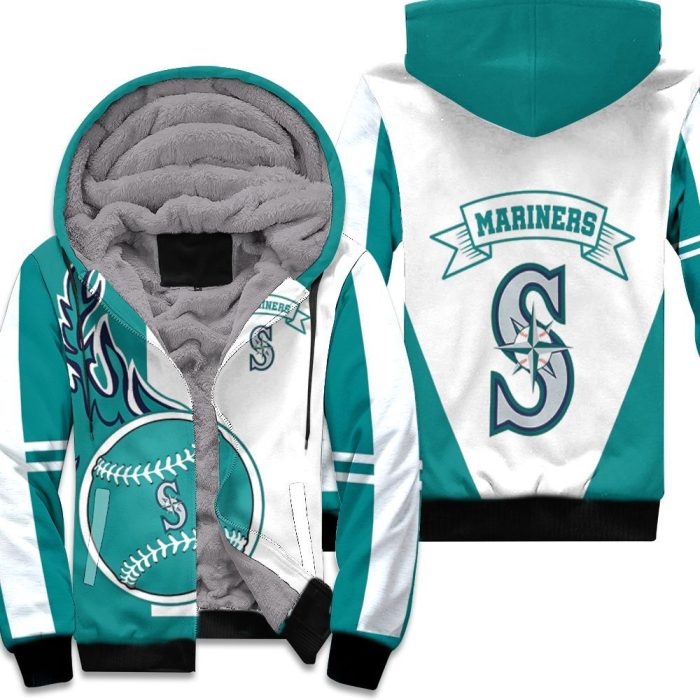 Seattle Mariners 3D Unisex Fleece Hoodie