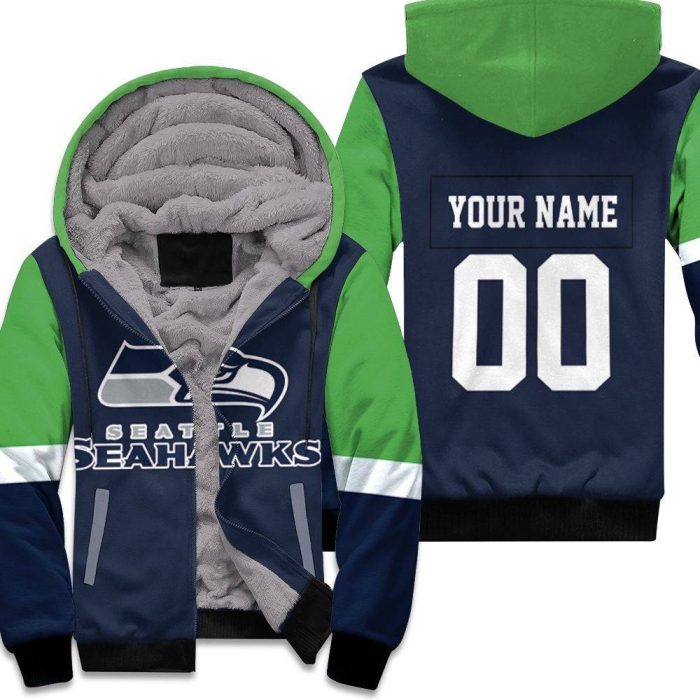 Seattle Seahawks 3D Hoodie Personalized Unisex Fleece Hoodie