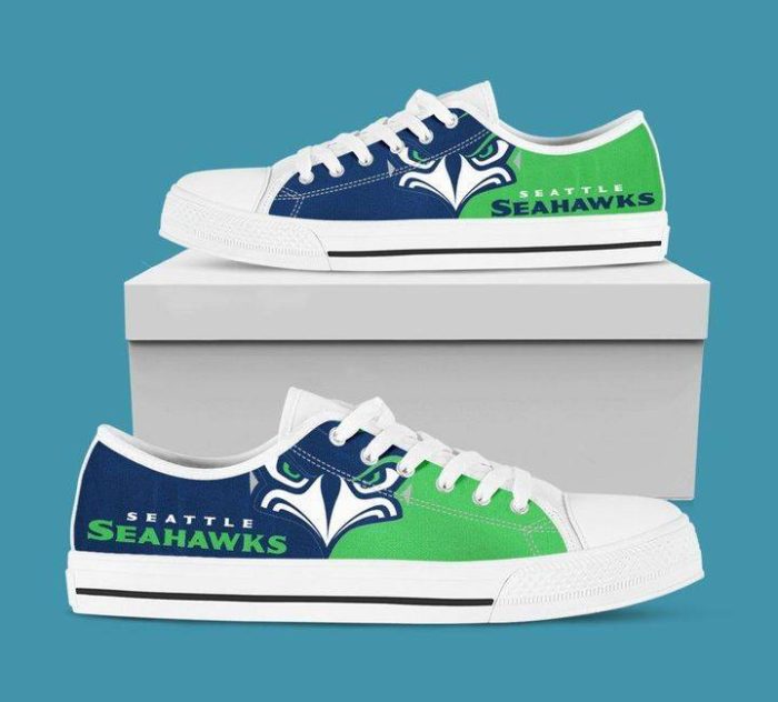 Seattle Seahawks NFL 1 Low Top Sneakers Low Top Shoes