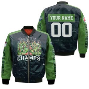 Seattle Sounders Fc Mls Cup Champions 2019 3D Personalized Bomber Jacket BBJ0362