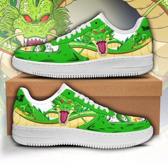 Shenron Nike Air Force Shoes Unique Dragon Ball Anime Custom Sneakers