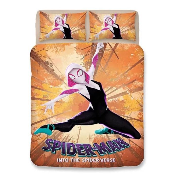 Spider-Man: Into the Spider-Verse Gwen #13 Duvet Cover Pillowcase Bedding Set